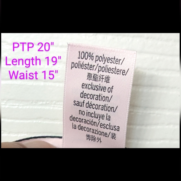 Victoria's Secret L Black & White Polka Dot Crop Wrap Blouse - Picture 8 of 8